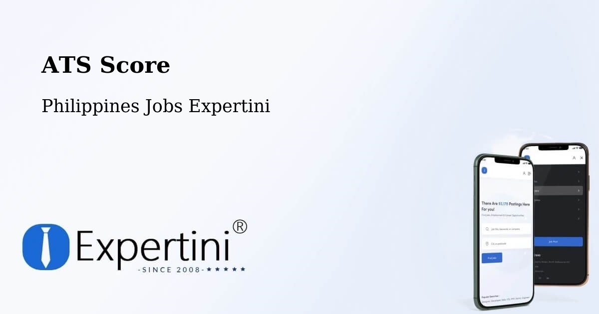 Resume ATS Score & Job Description Match Tool – Klinan - Philippines Jobs Expertini