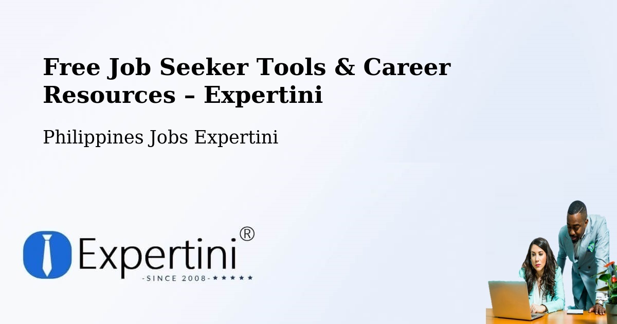 Free Job Seeker Tools & Career Resources – Klinan - Klinan, Philippines Jobs Expertini