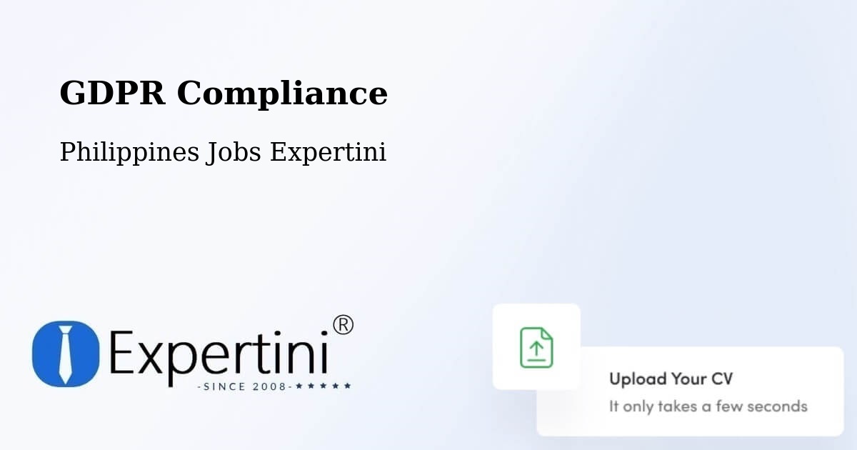 EU GDPR Compliance Statement – Klinan - Philippines Jobs Expertini