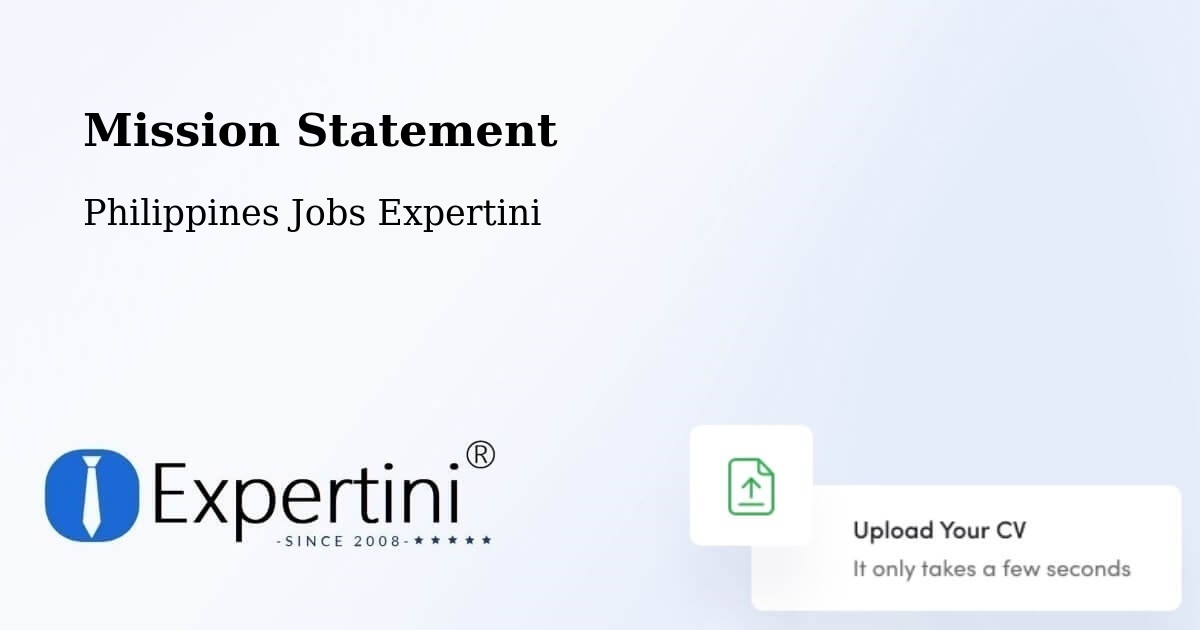 Corporate Mission – Klinan - Philippines Jobs Expertini